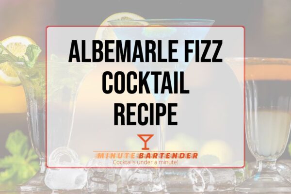 Albemarle Fizz Cocktail Recipe Albemarle Fizz Cocktail Recipe