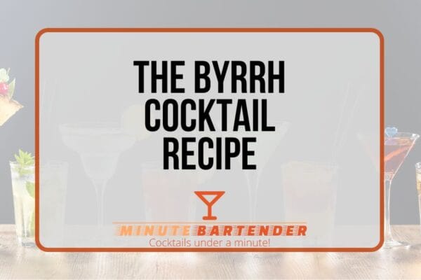 Byrrh Cocktail Recipe