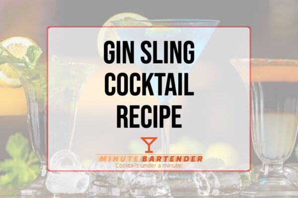 Gin Sling Cocktail Recipe Gin Sling Cocktail Recipe
