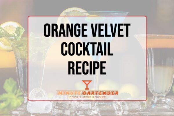 Orange Velvet Cocktail Recipe