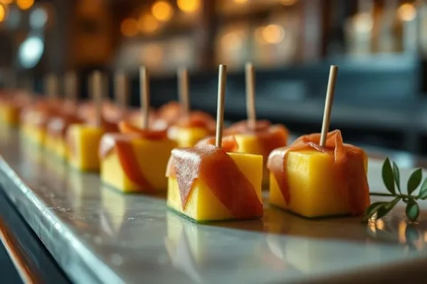 Prosciutto-Wrapped Melon