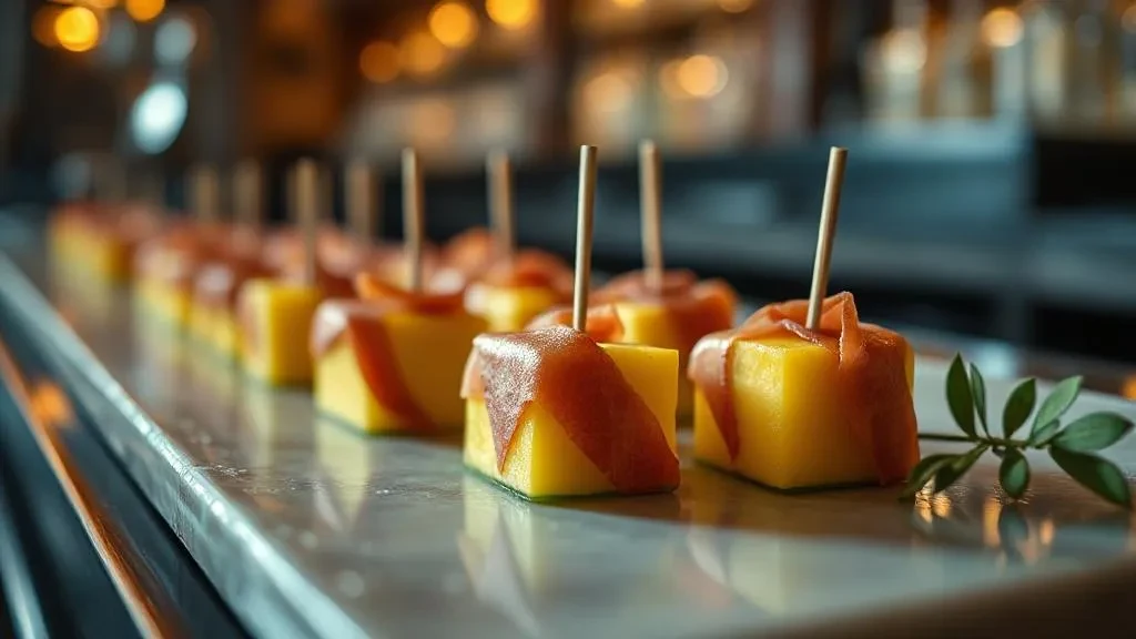 Prosciutto-Wrapped Melon
