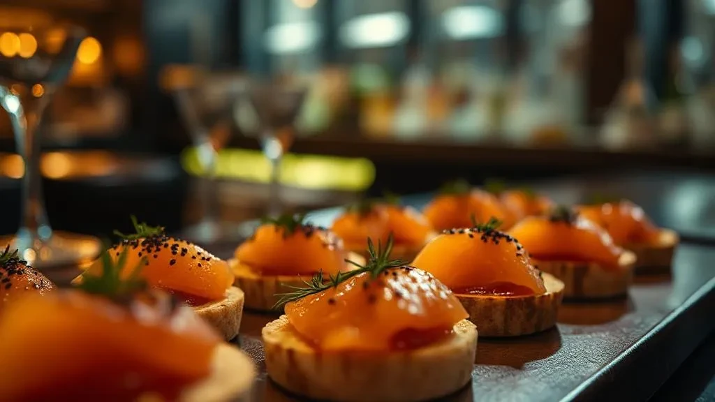 Smoked Salmon Canapés Smoked Salmon Canapés