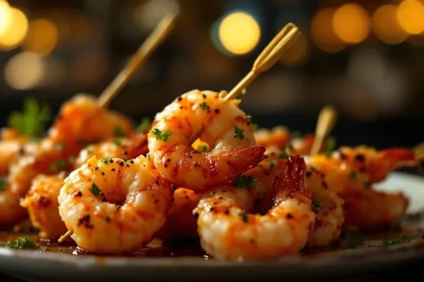 Spicy Shrimp Skewers