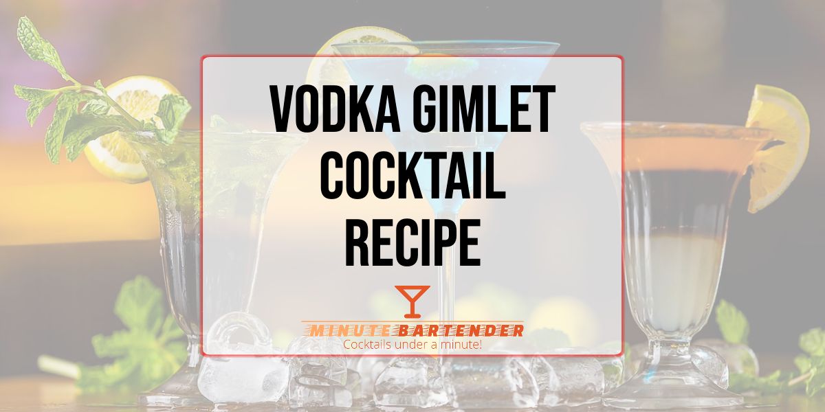 Vodka Gimlet Cocktail Recipe