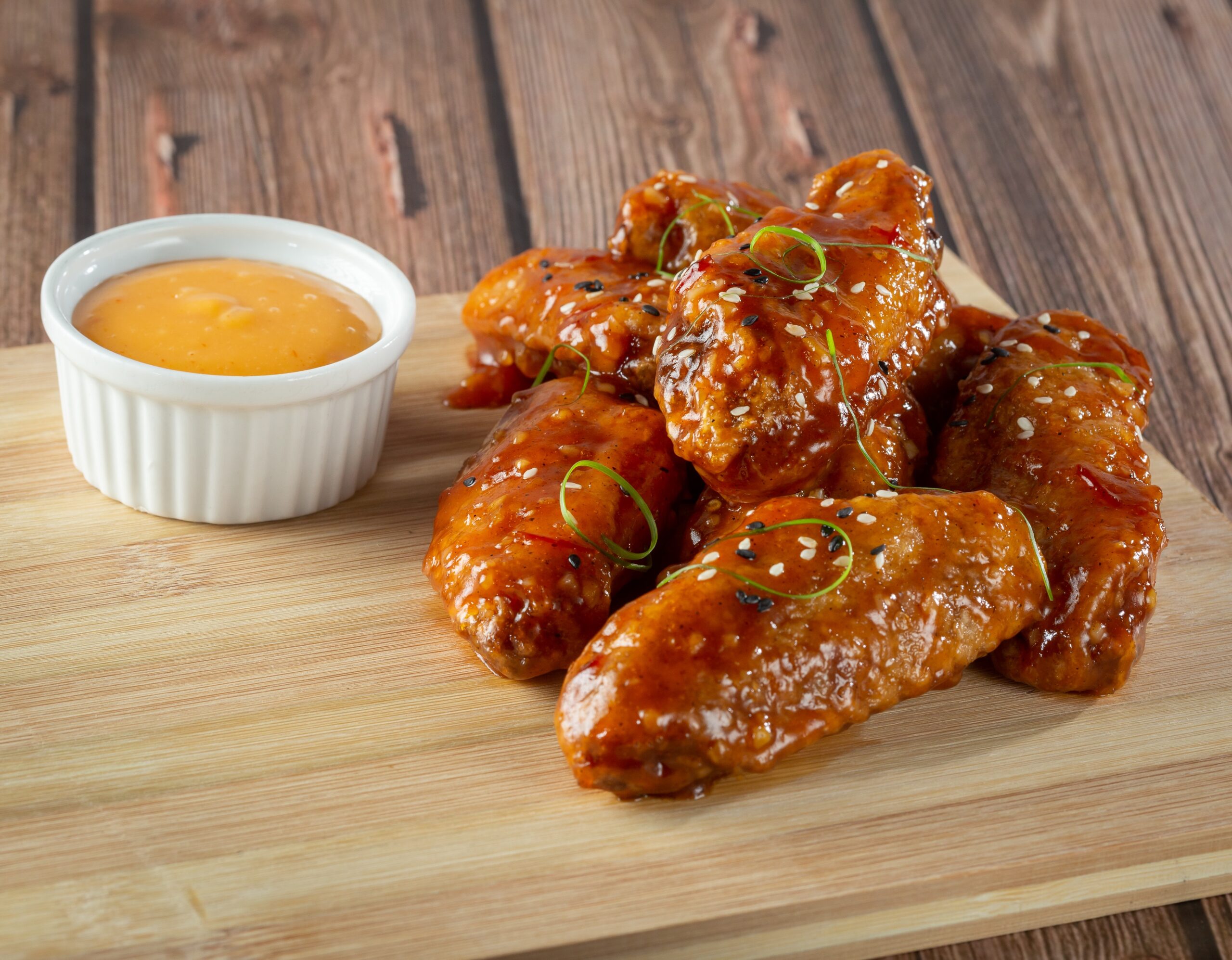 Honey Glazed Chicken Wings