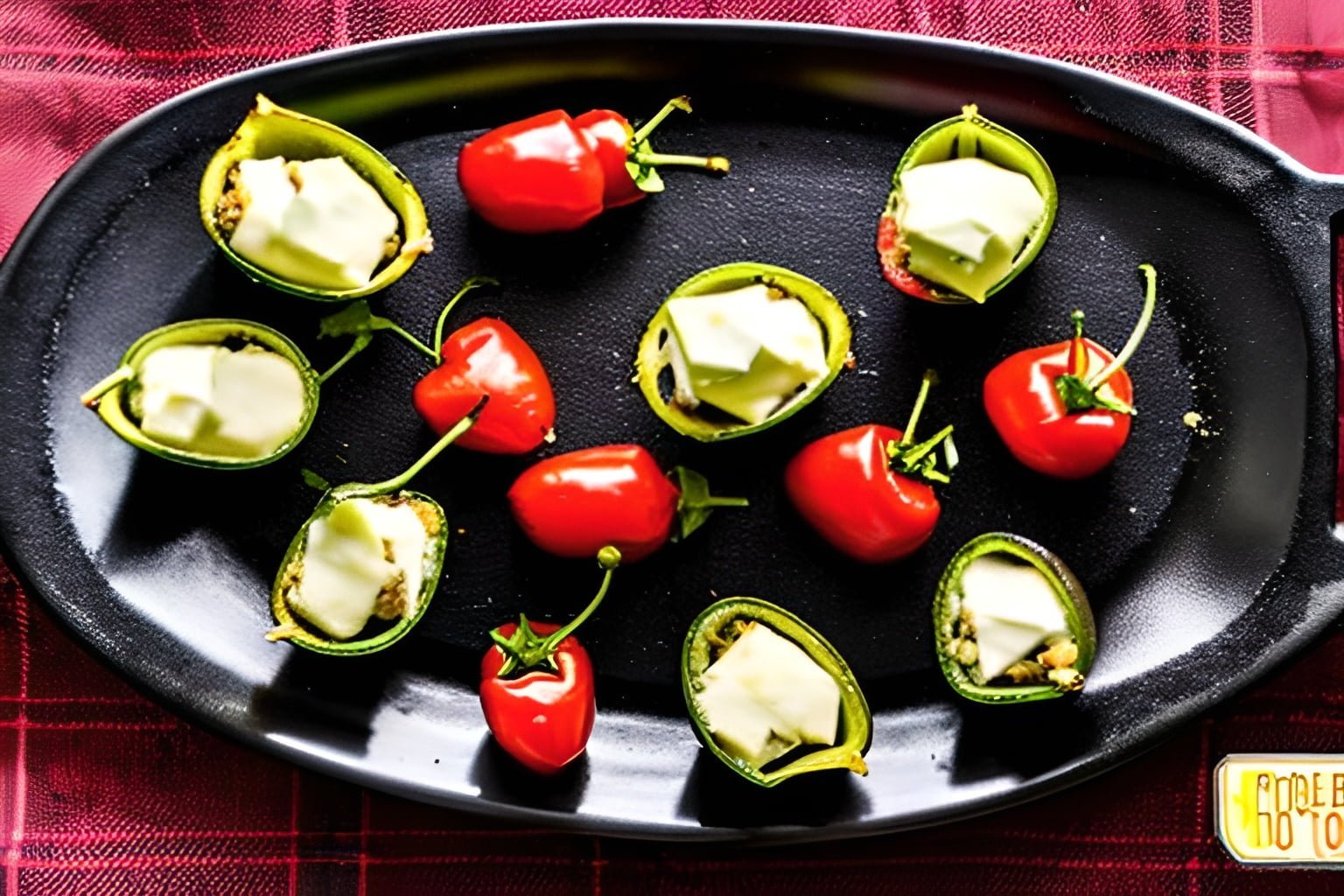 Goat Cheese Stuffed Peppadews