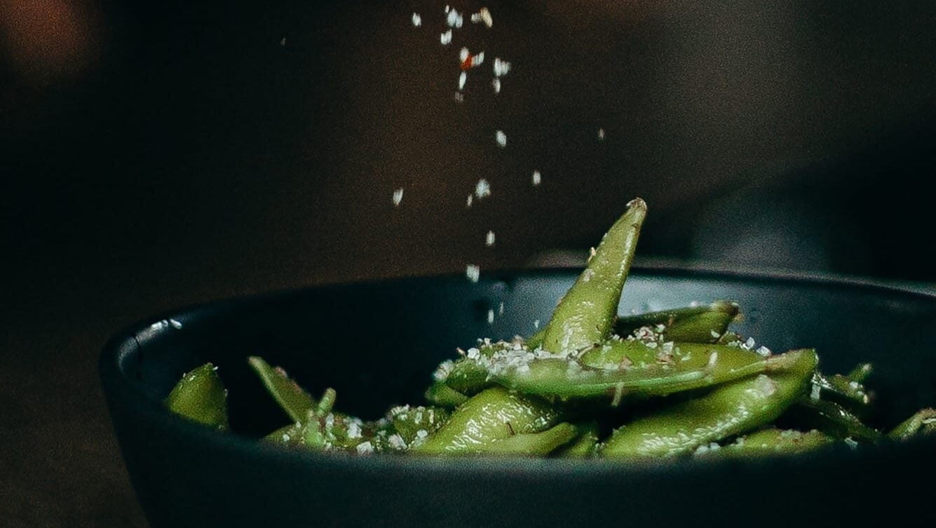 Ginger Garlic Edamame