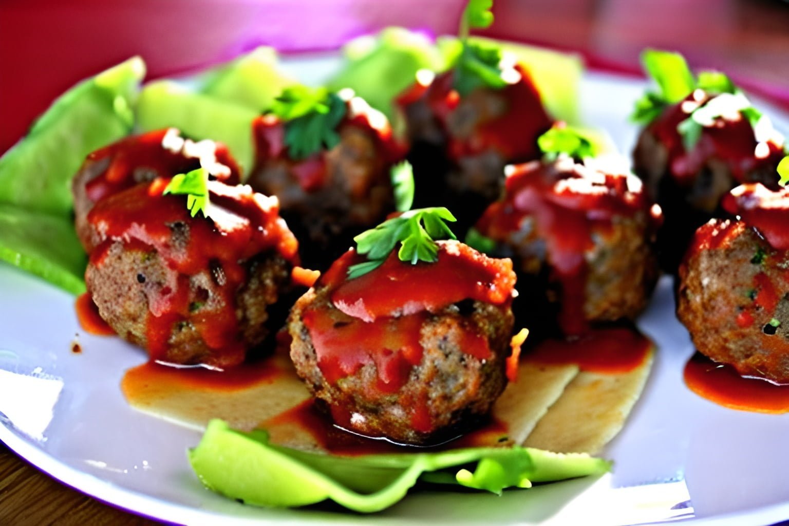 Honey Sriracha Meatballs