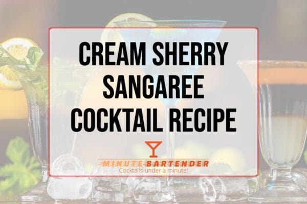 Cream Sherry Sangaree Cocktail Recipe