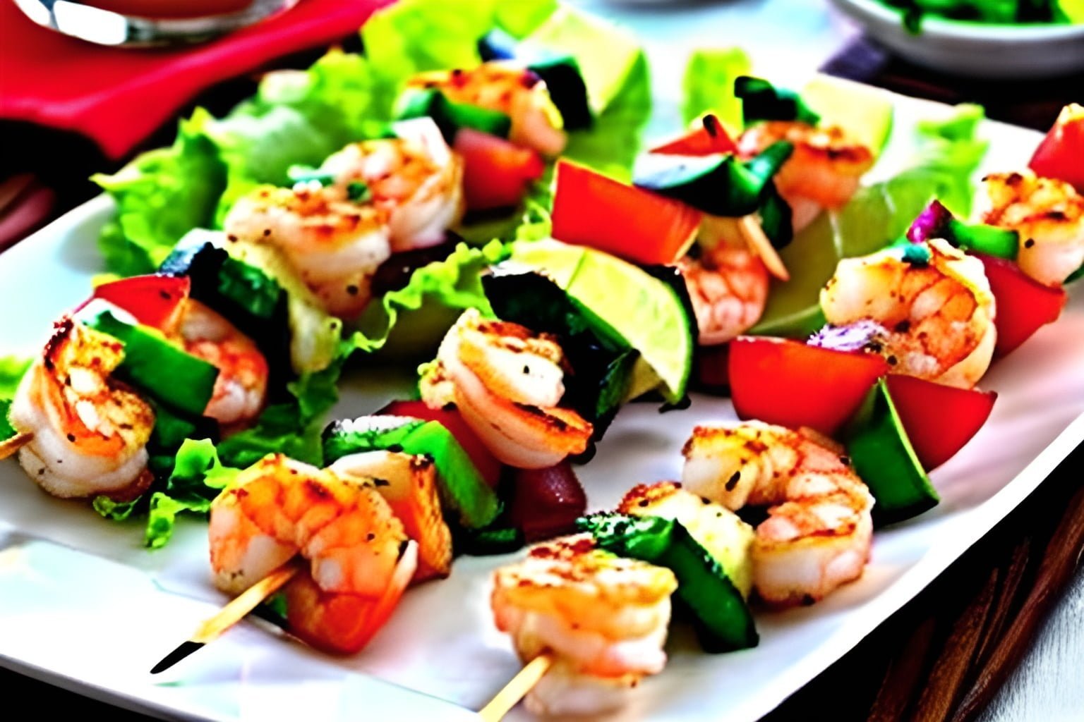 Citrus Shrimp Skewers