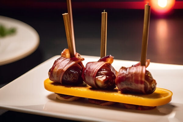 Bacon-Wrapped Dates