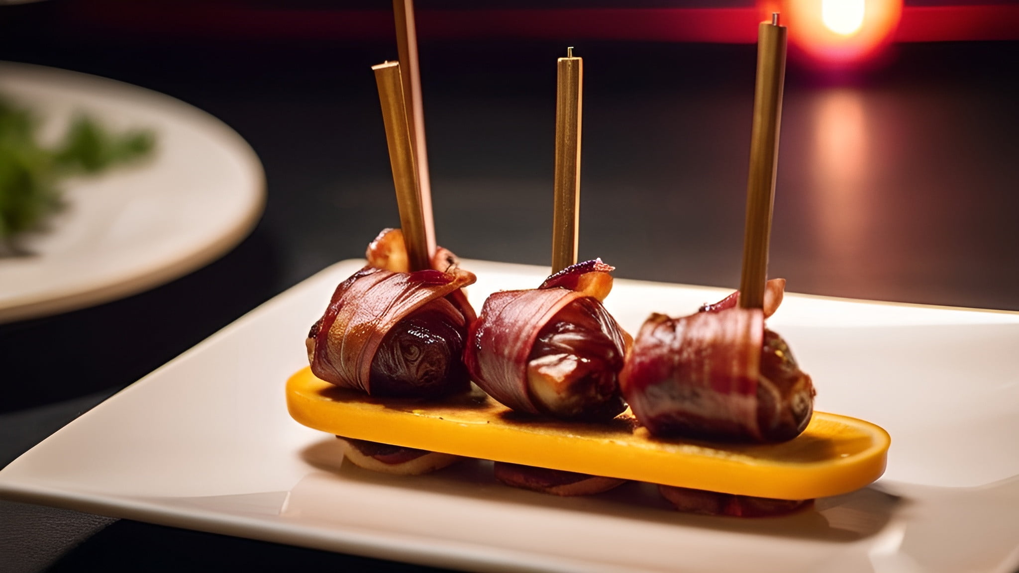 Bacon-Wrapped Dates