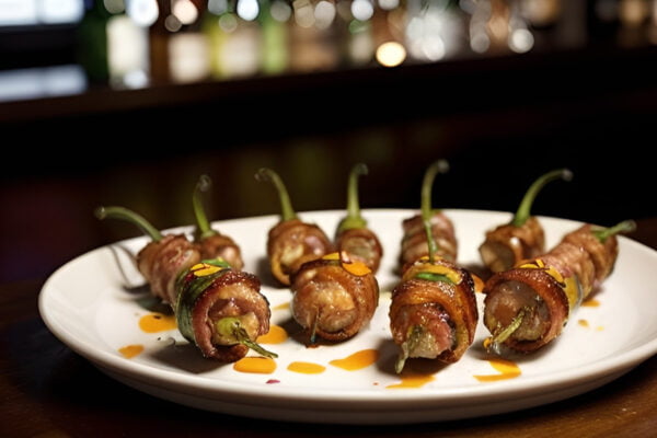 Bacon-Wrapped Jalapeño Poppers