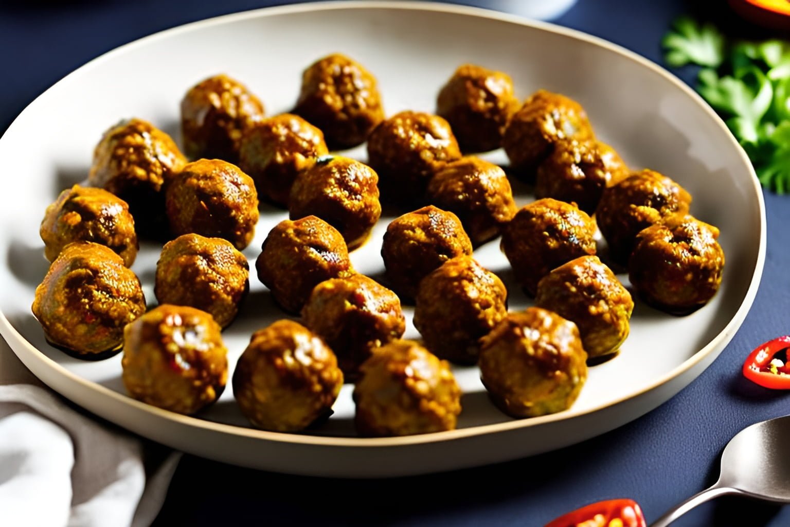 Coconut Curry Meatballs