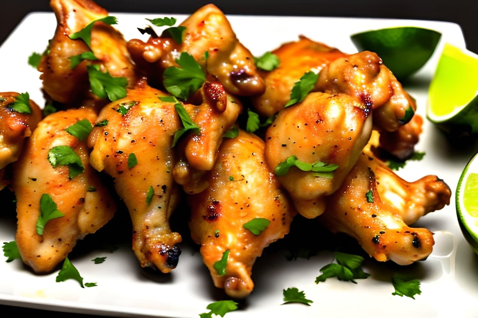 Coconut Lime Chicken Wings