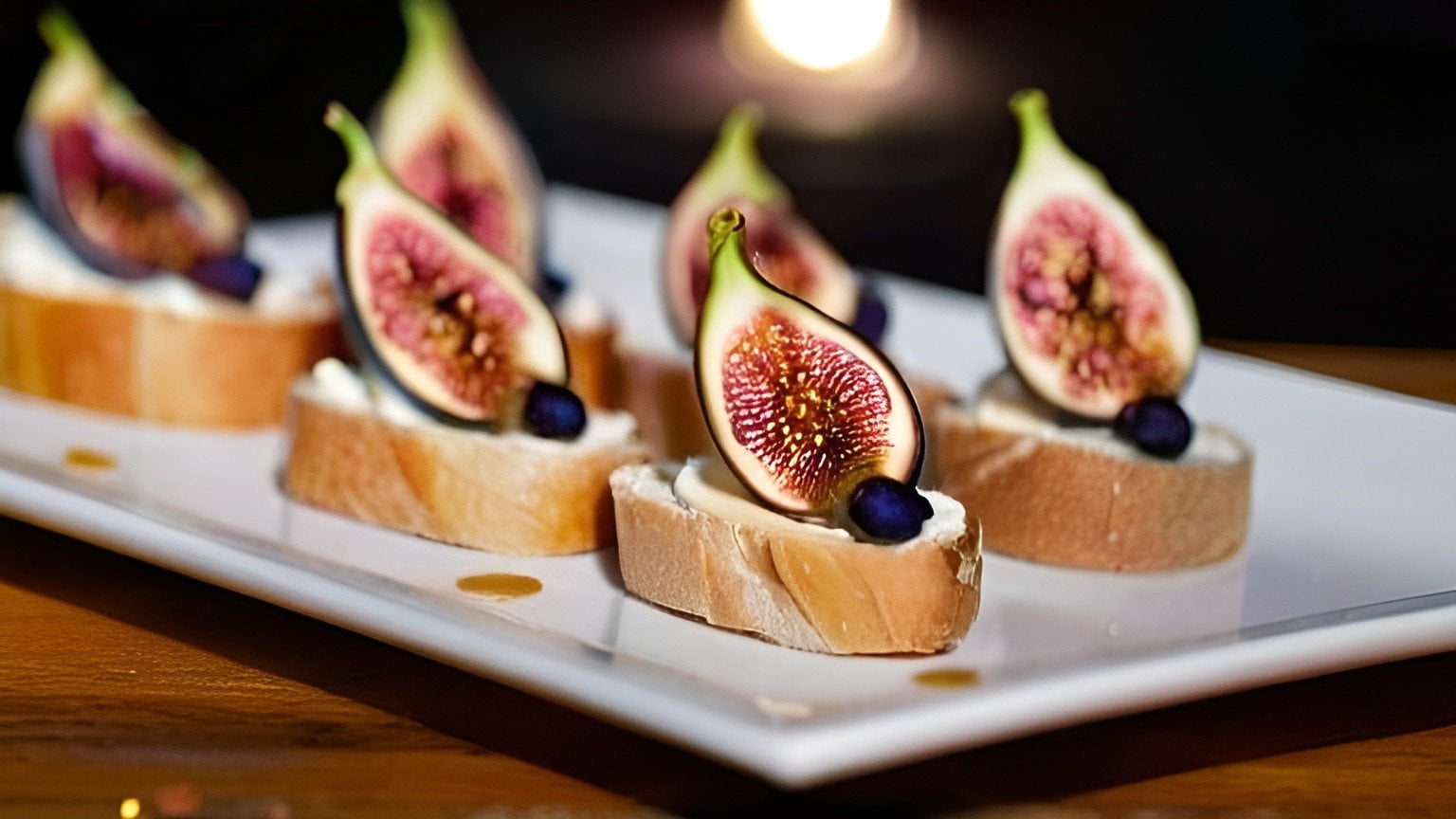 Brie and Fig Crostini