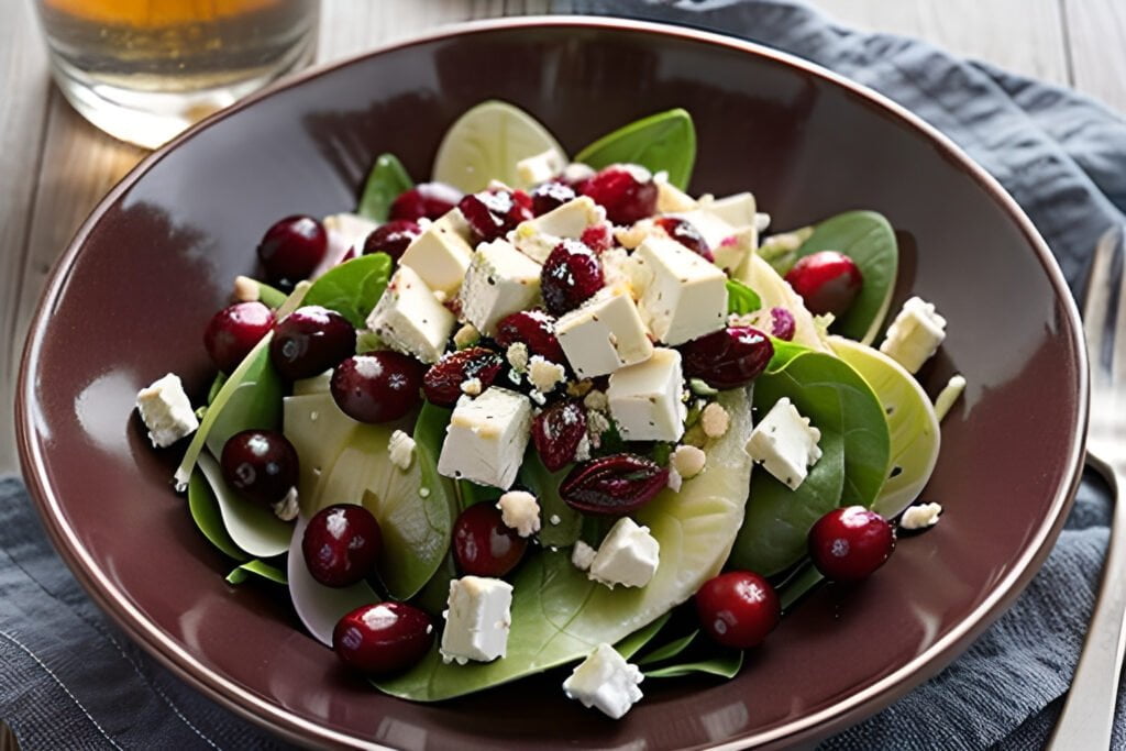 Cranberry and Feta Salad the MINUTE BARTENDER