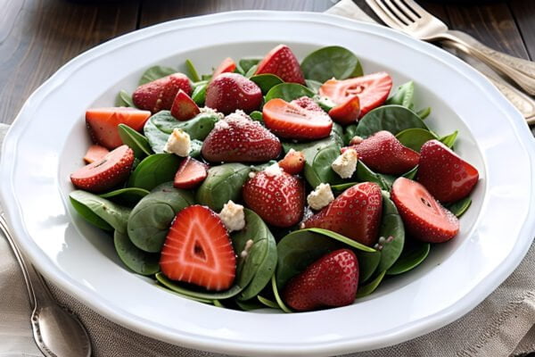 Spinach and Strawberry Salad