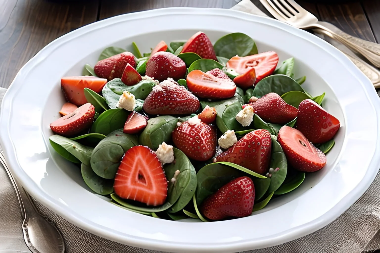 Spinach and Strawberry Salad Spinach and Strawberry Salad