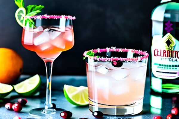Cranberry Vodka Spritzer