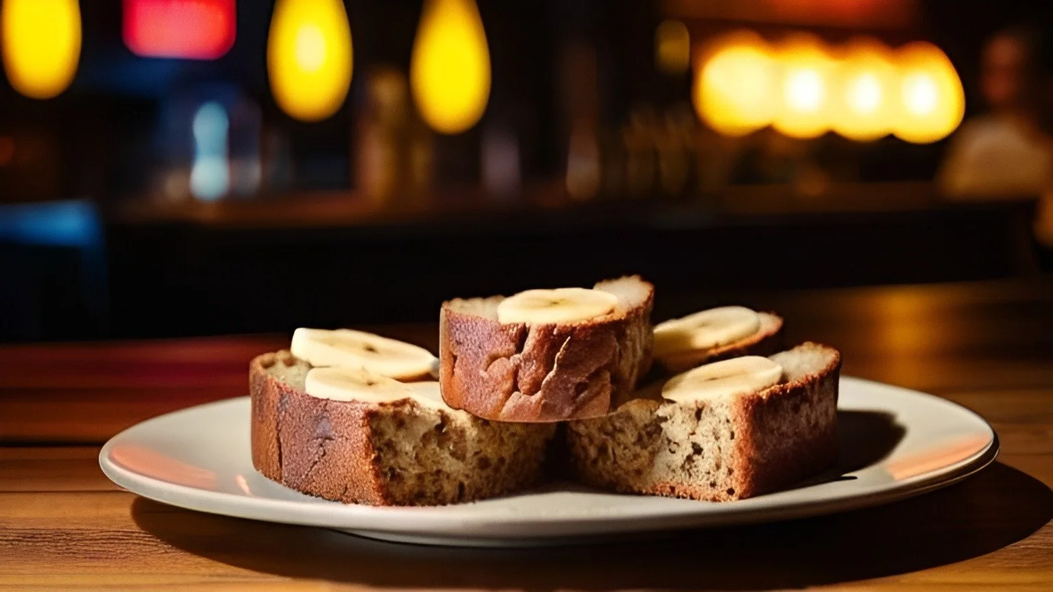 Banana Bread Slices Banana Bread Slices