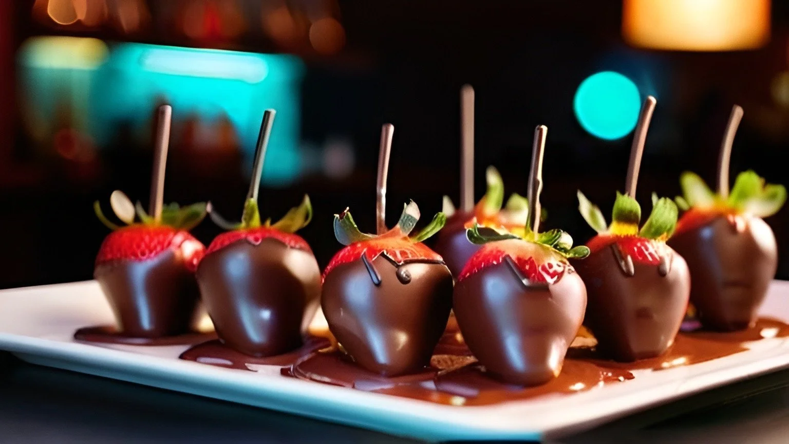 Chocolate-Covered Strawberries Chocolate-Covered Strawberries