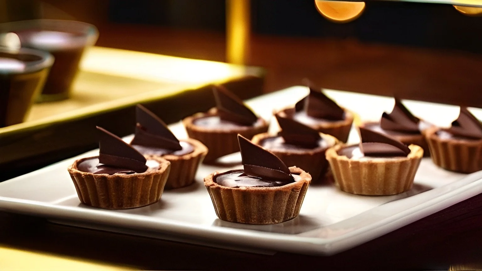 Mini Chocolate Tarts Mini Chocolate Tarts