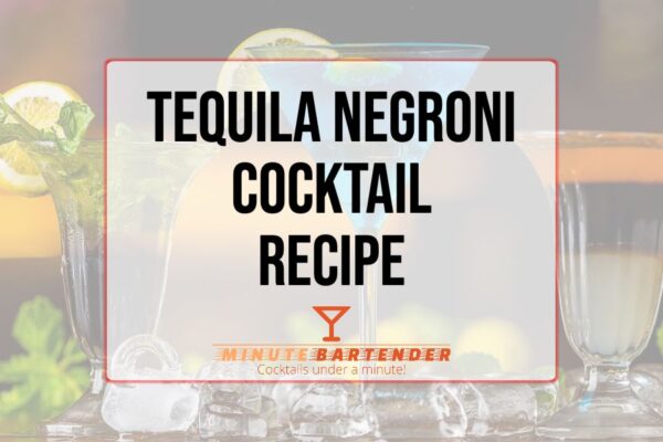 Tequila Negroni Cocktail Recipe