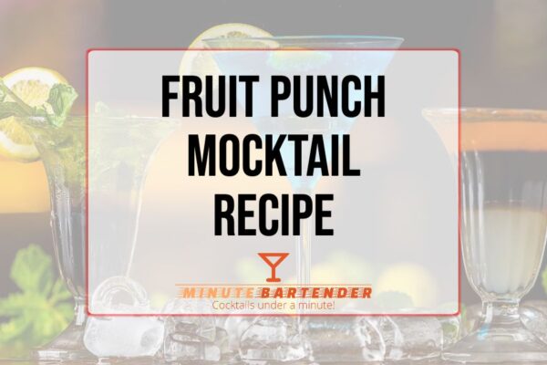 Fruit Punch Mocktail Recipe