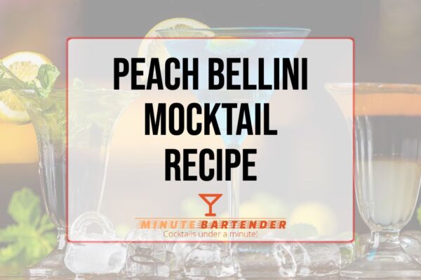 Peach Bellini Mocktail Recipe