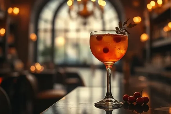 Autumn Shrub Mocktail Recipe