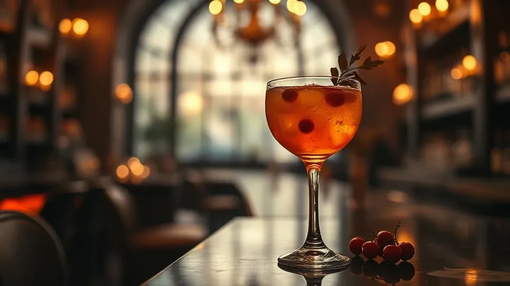 Autumn Shrub Mocktail Recipe