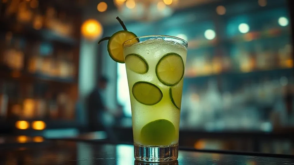 Cucumber Lime Mocktail Recipe