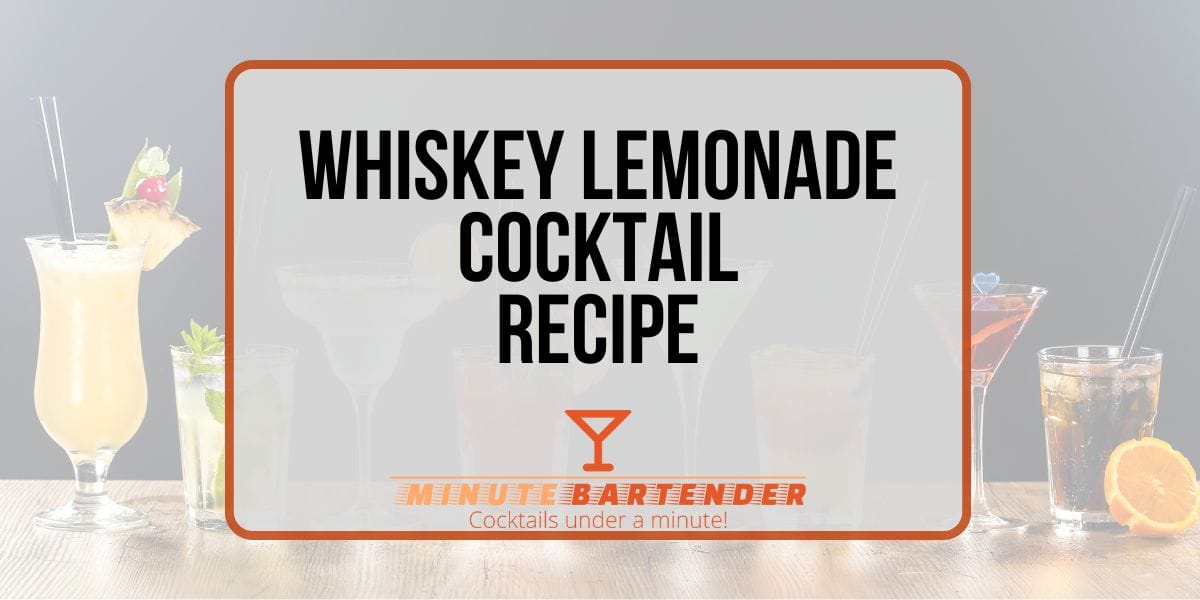 Whiskey Lemonade Whiskey Lemonade